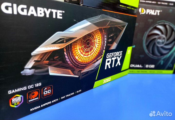 Новые видеокарты Nvidia RTX GTX Гарантия