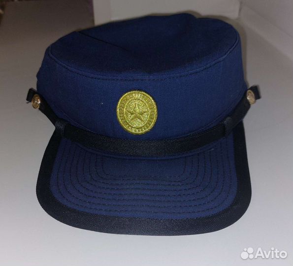 Кепка военная синяя