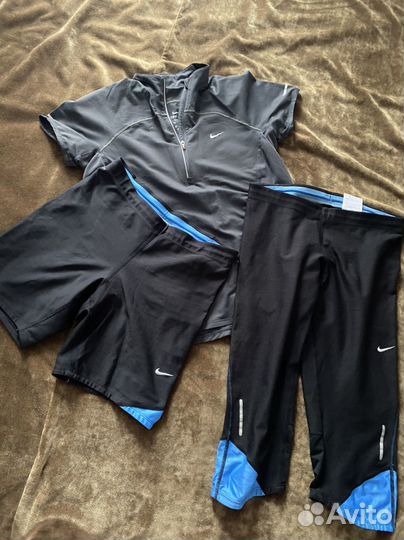 Костюм спортивный для бега и фитнеса adidas и nike