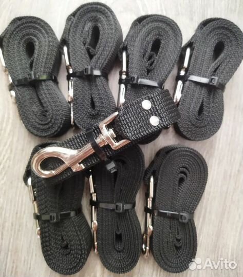 Поводки, ошейники, шлейки для собак