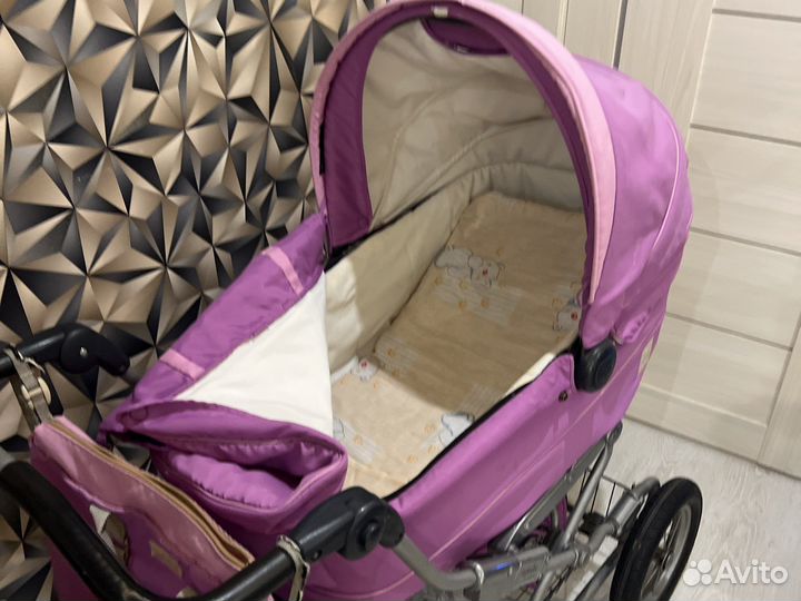Коляска люлька для новорожденных бу