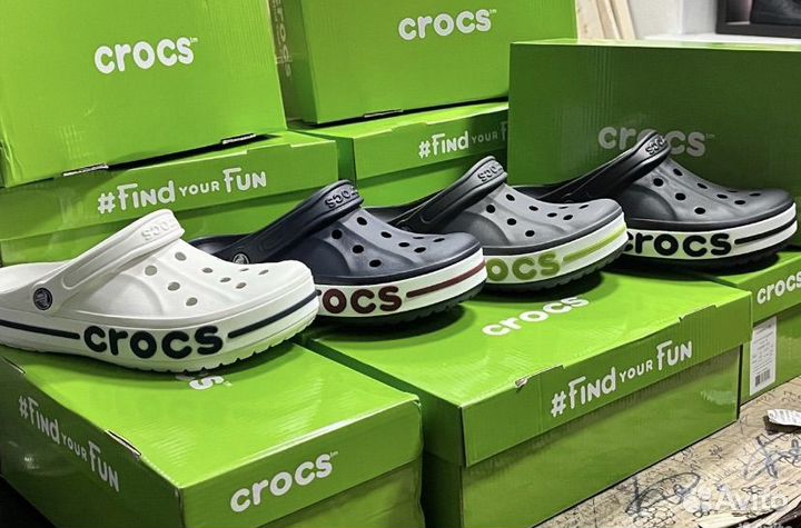 Crocs сабо мужские