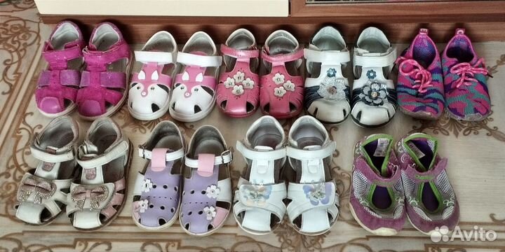 Обувь для девочки пакетом
