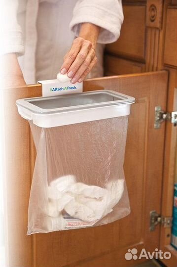 Держатель для мусорных пакетов навесной attach-A-t