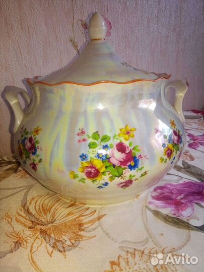 Кастрюля 2л,Супница 2.8 л,Тарелка для рыбы