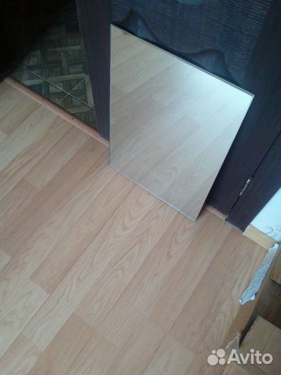 Зеркало без рамки СССР 60х40 см