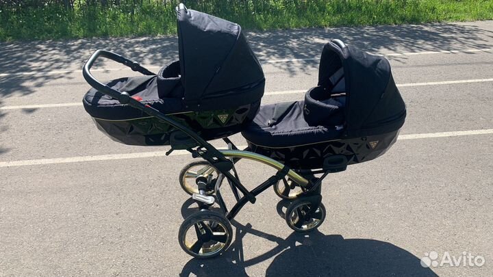 Коляска для двойни 2 в 1