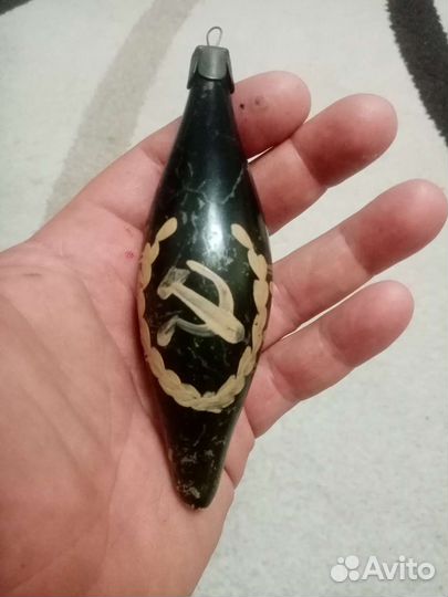 Елочная игрушка ссср(старинная)