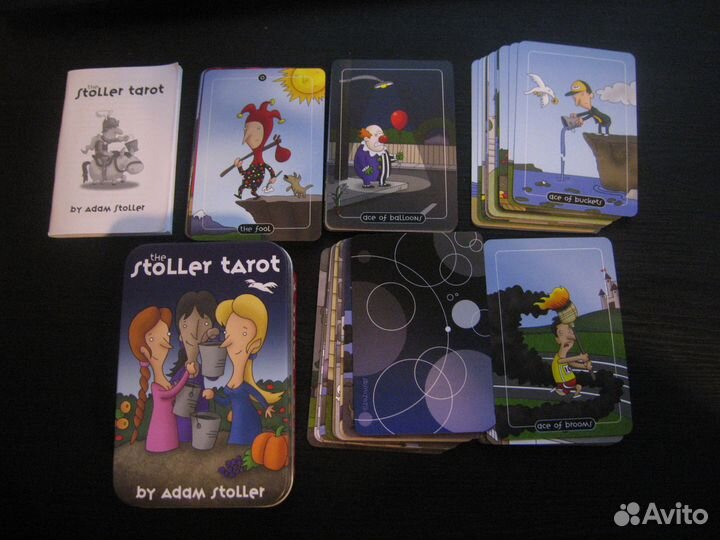 Stoller Tarot оригинал жестяная коробочка