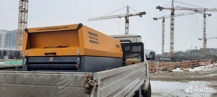 Аренда компрессора с отбойными молотками.Бетонолом