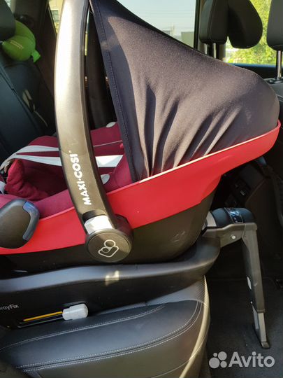 Автокресло Maxi cosi pebble plus с базой 2 wayFix