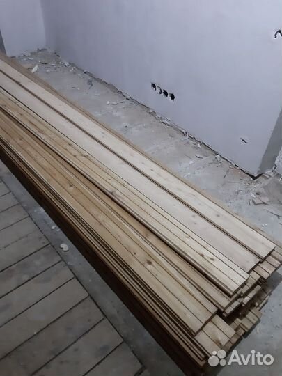 Доска половая шпунтованая 30мм лиственица