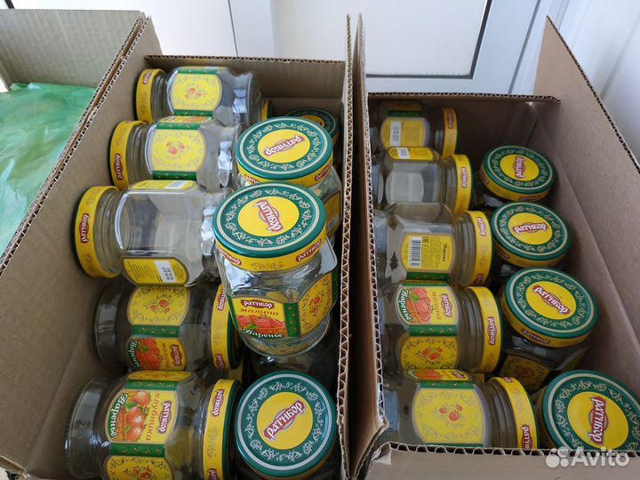 Банки стеклянные с крышками 400гр