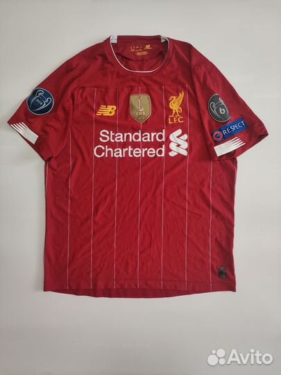 Футбольная футболка New Balance Liverpool 19/20