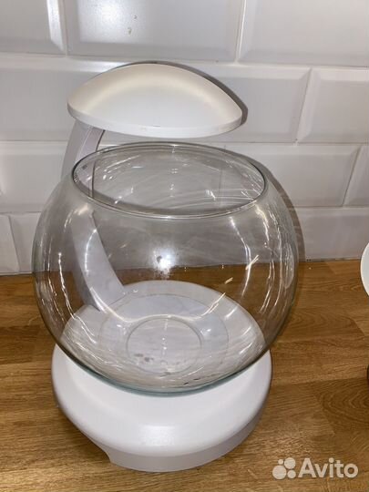 Аквариум круглый с подсветкой