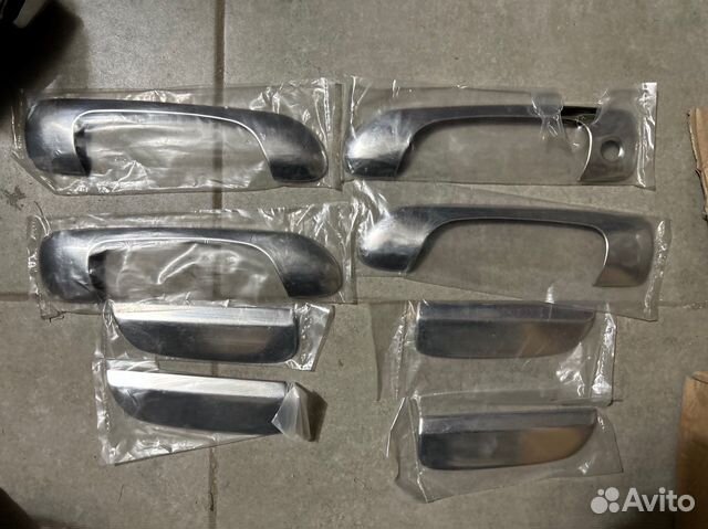 Хромированные накладки на ручки дверей Honda Jazz