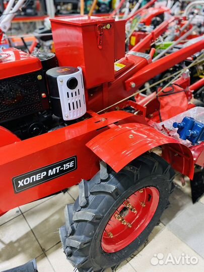 Диз мотоблок 15лс(водяное охлаждение)