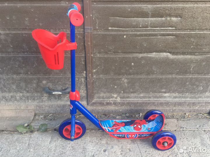 Самокат детский трехколесный