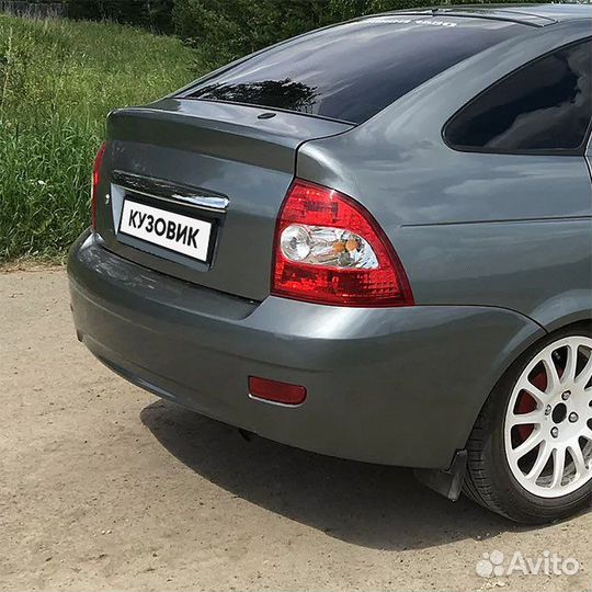 Бампер Приора 1 хечбек цвет кварц