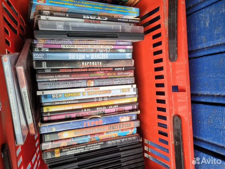 Диски для dvd, фильмы, музыка cd