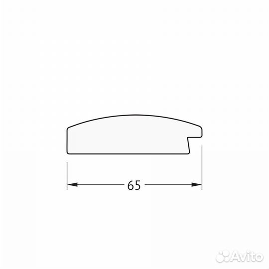 Зеркало Evoform Octagon BY 3728 62x62 орех