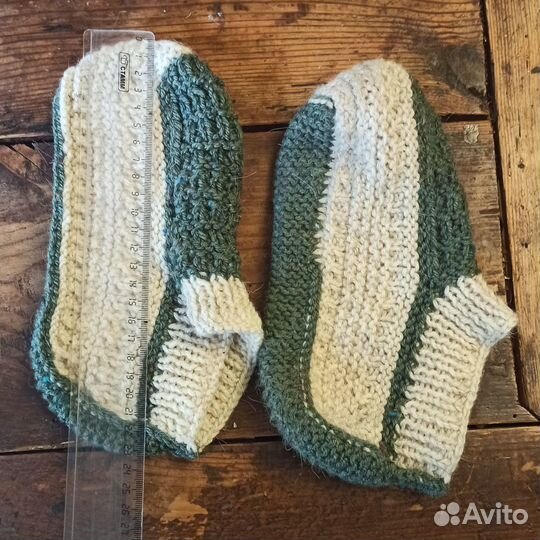 Вязанные носки ручной работы