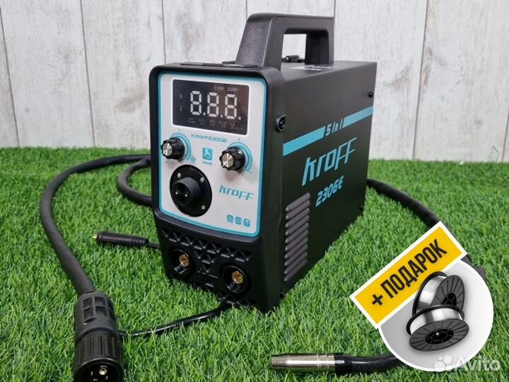 Полуавтомат Сварочный kroff 230GE с проволокой