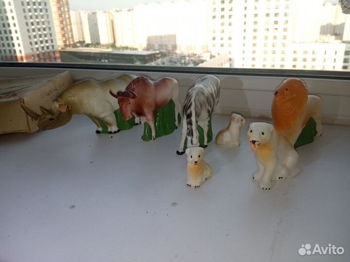 Зоопарк из папье маше Осташевская фабрика