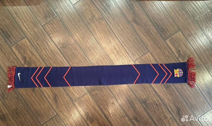 Комплект шапка и шарф FC Barcelona