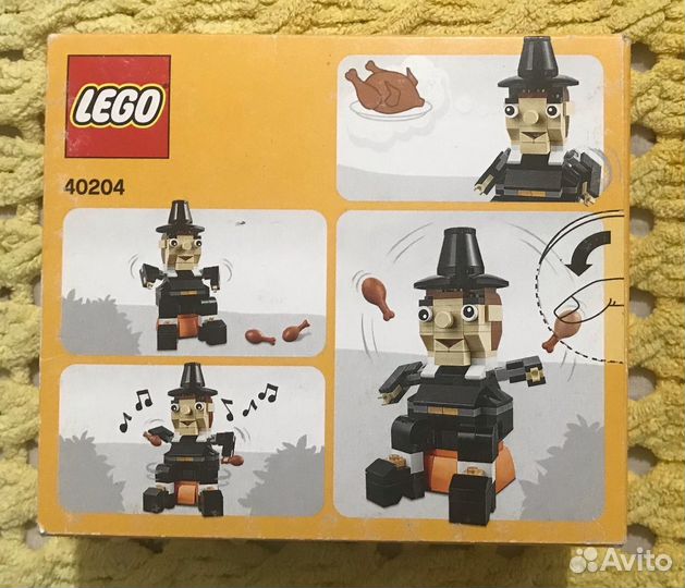 Набор lego 40204 Сувенирный набор Пир паломника