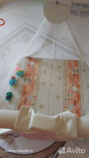 Большой детский манеж бу