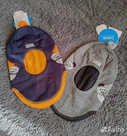 Шапка шлем lassie 48 новая с рисунком