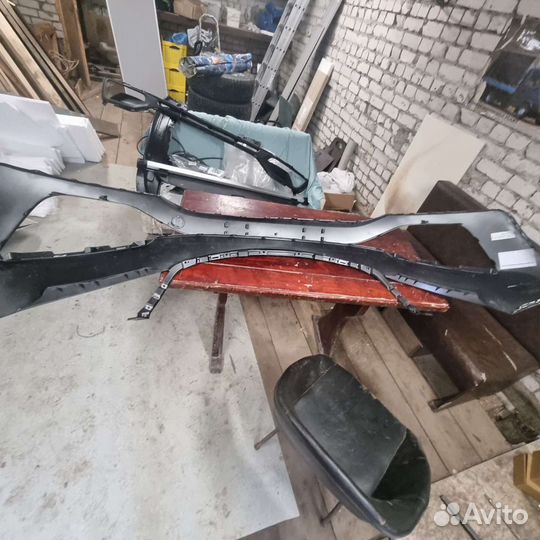 Бампер передний на кия спортейдж 3 LS