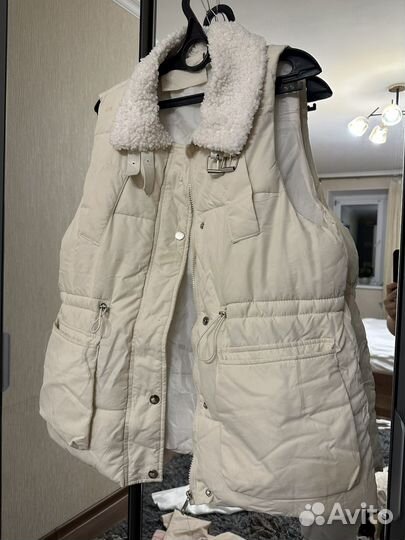 Жилетка теплая