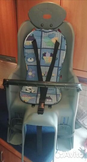 Детское велокресло на багажник