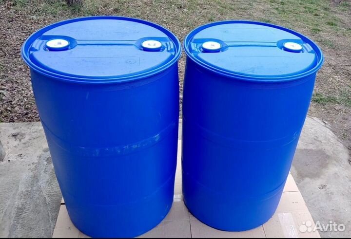 Садовая бочка душ 227 литров бак пищевой посуда