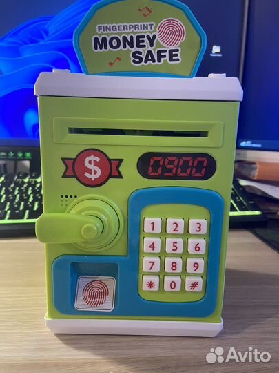 Детский сейф копилка