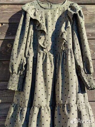 Платье свободного кроя baby doll