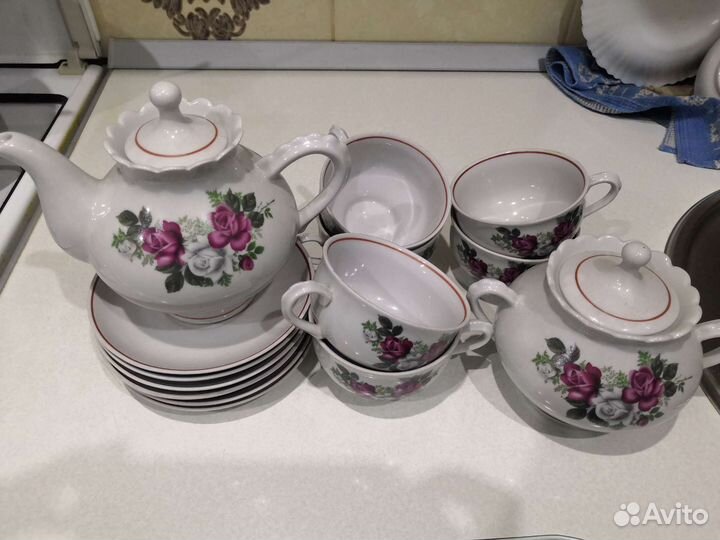 Сервиз чайный Коралл