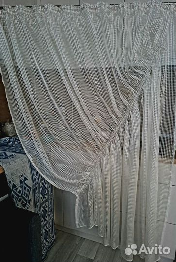 Шторы тюль бу