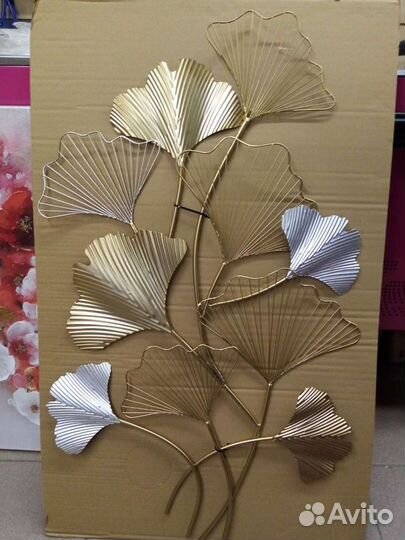 Панно из металла