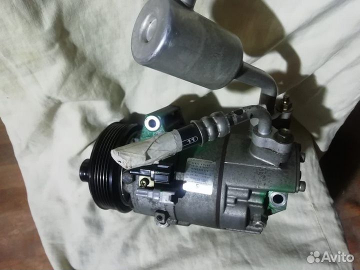 Компрессор кондиционера nissan mr20de