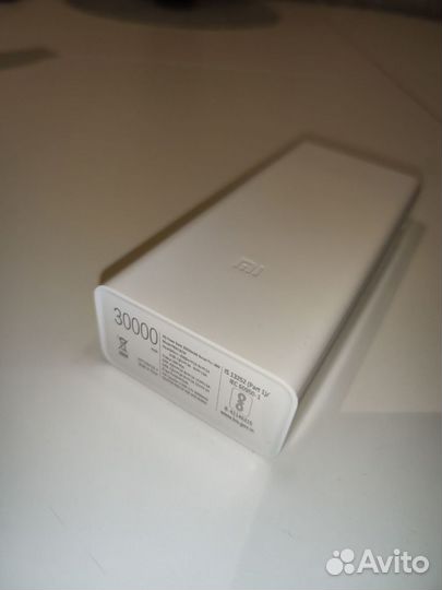 Повербанк внешний аккумулятор Xiaomi 30 000 mAh