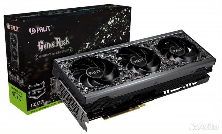 Видеокарта Palit RTX 4070 Ti GameRock 12GB