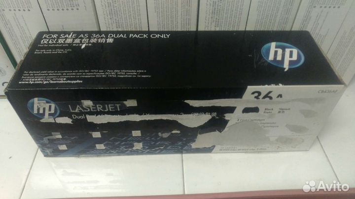 Картридж hp 36a