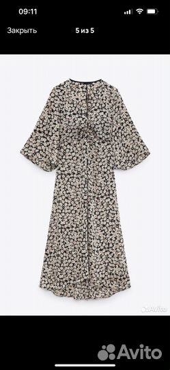 Платье zara