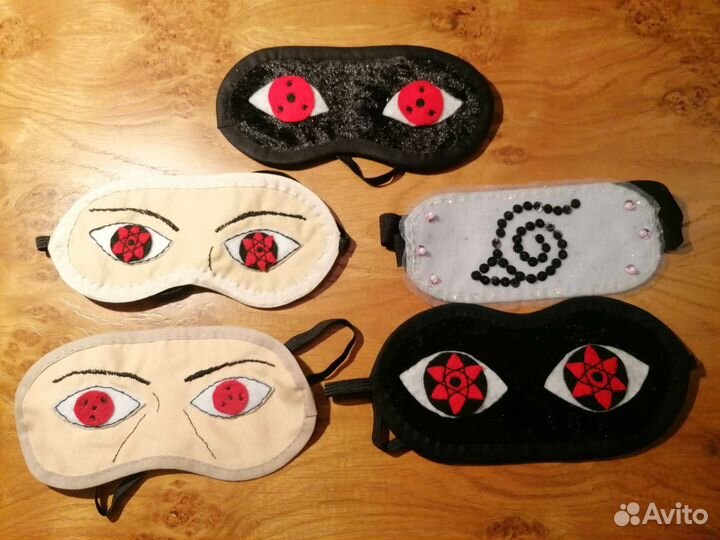 Маски для сна шаринган Саске свет