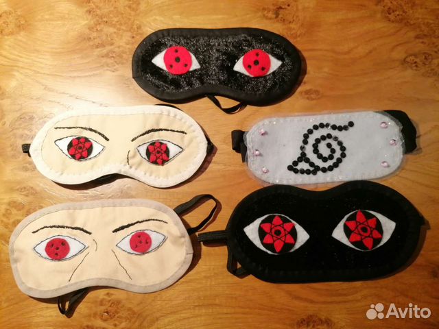 Маски для сна шаринган Саске свет