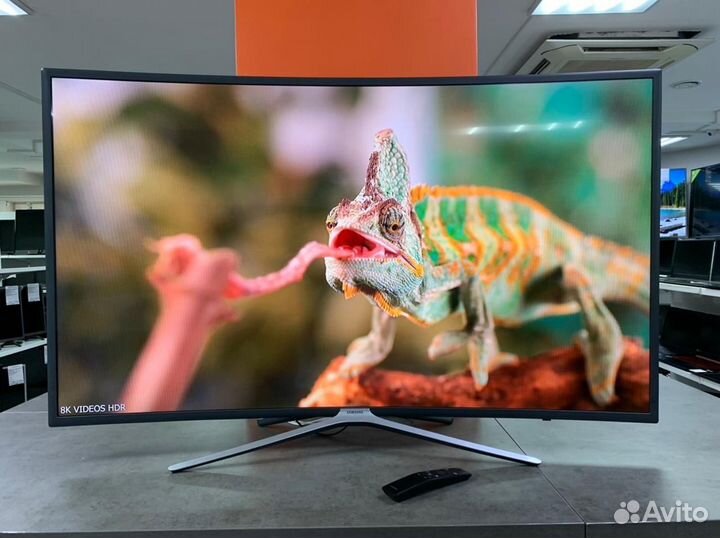 Изогнутый Samsung 49(130) /Smart TV/Wi-Fi/4k UHD