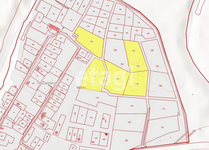 Участок 69,2 сот. (личное подсобное хозяйство (лпх))